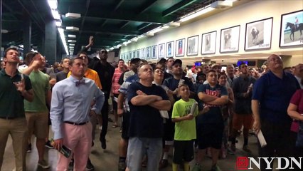 Man Freaks Out at Belmont Stakes