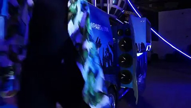 Nissan convierte la furgoneta e-NV200 eléctrica en el vehículo de fiesta PART e-VAN