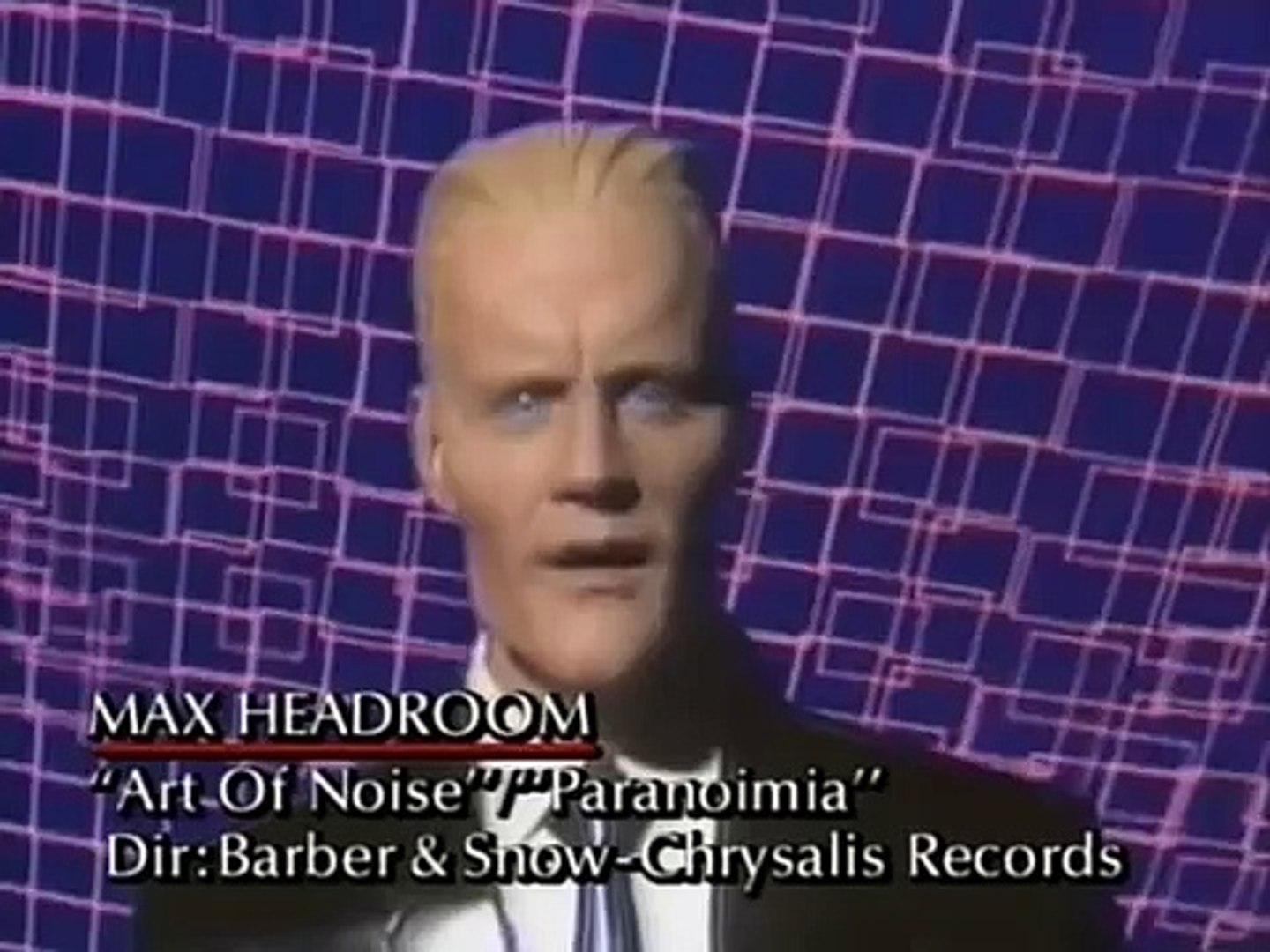 The Art Of Noise Feat Max Headroom Paranoimia 1986 Audio