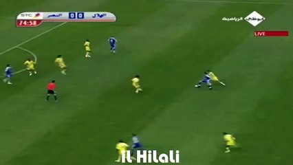 لعبة طارق التايب وياسر القحطاني امام النصر | 2009