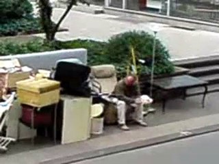 Der Sperrmüll Hocker