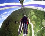 Volo libero in deltaplano biposto Lago di Garda. Hang gliding tandem fly Garda Lake - 007