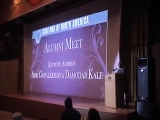 Mr. G. D. Kale addressing Ajeets