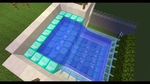 [2014] Mansion Moderna en Minecraft con pileta iluminada part.1