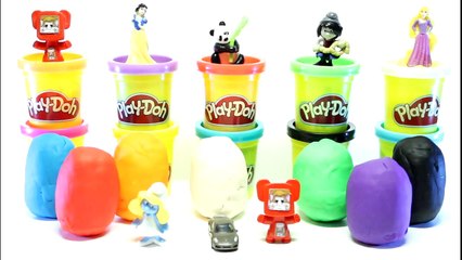 5 Clay Buddies Play Doh Surprise Eggs Peppa Pig Sofia The First Minnie Mouse Disney Prince