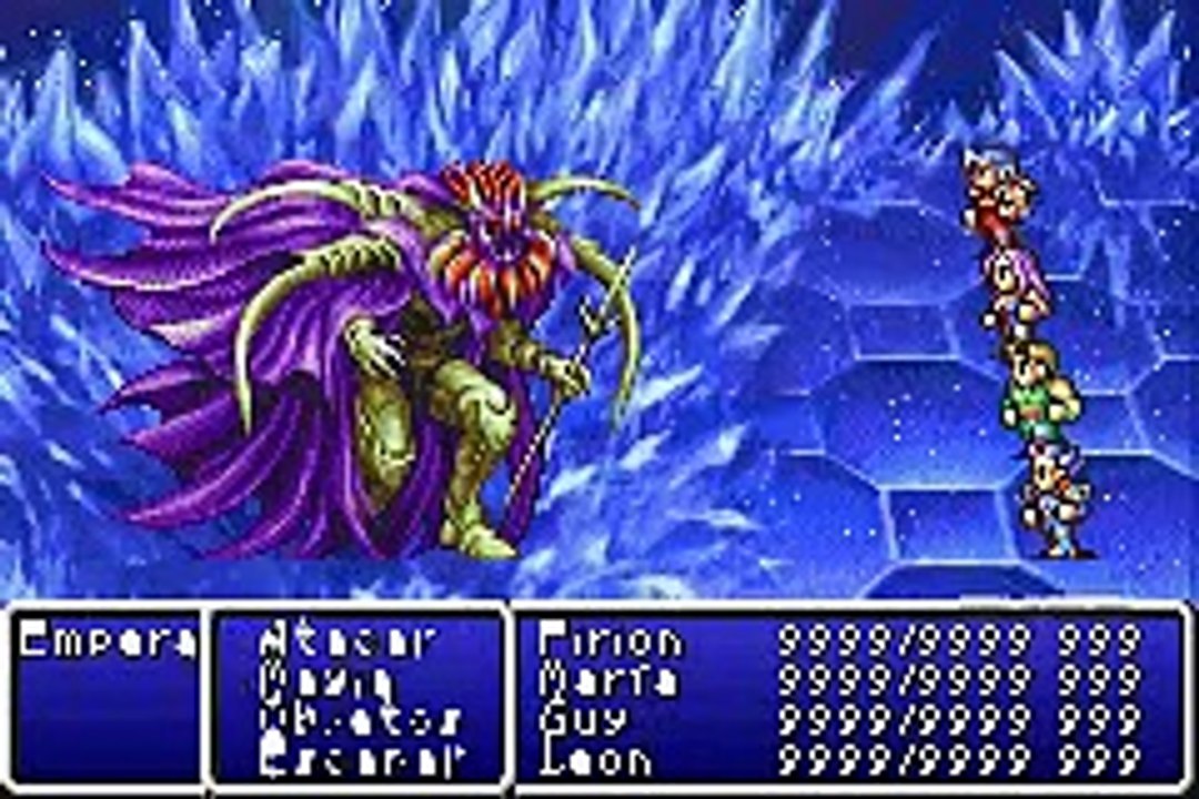 Final Fantasy Final Bosses Emperador Mateus Palamecia