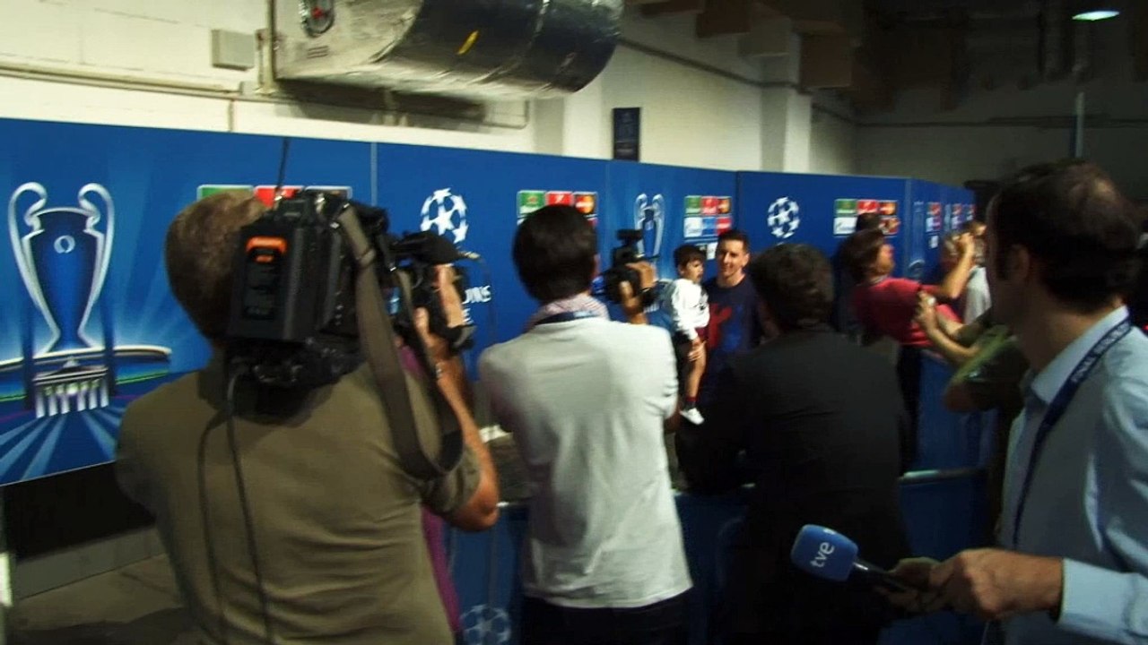 CL Backstage: Messis Tochter und DJ Alves