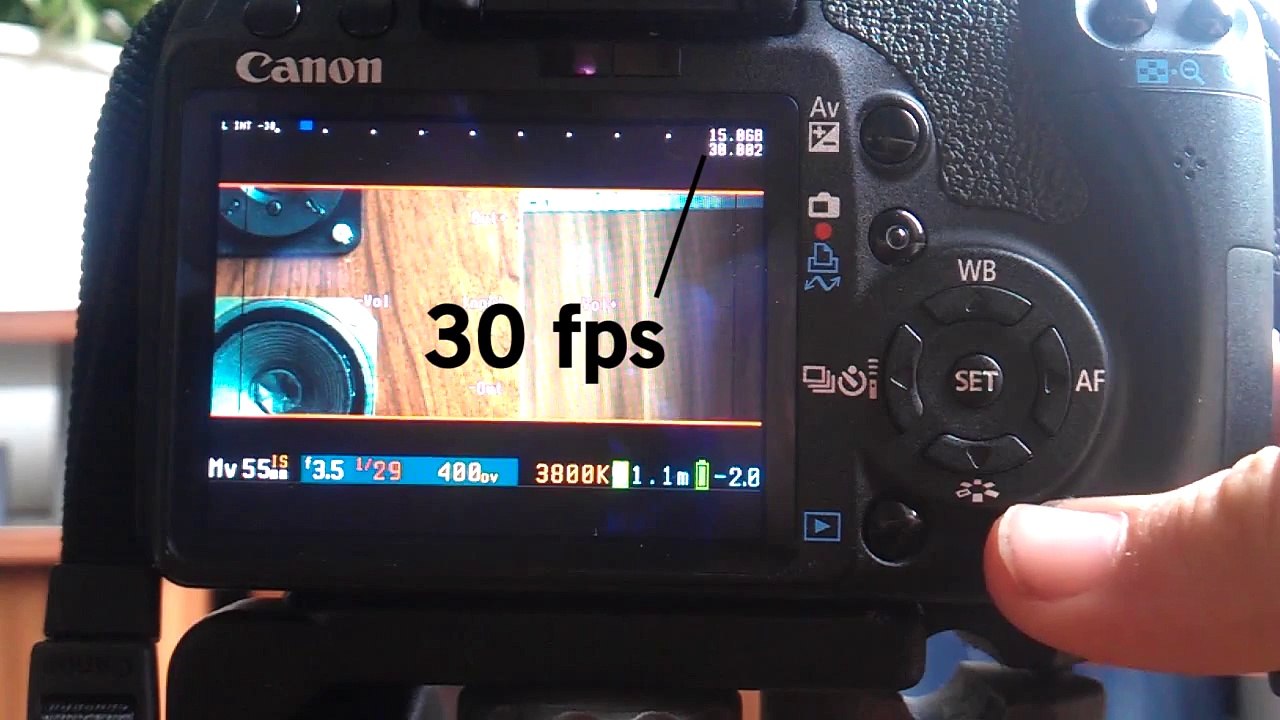 How to setup 24 FPS for your t1i ( Canon eos 500D)