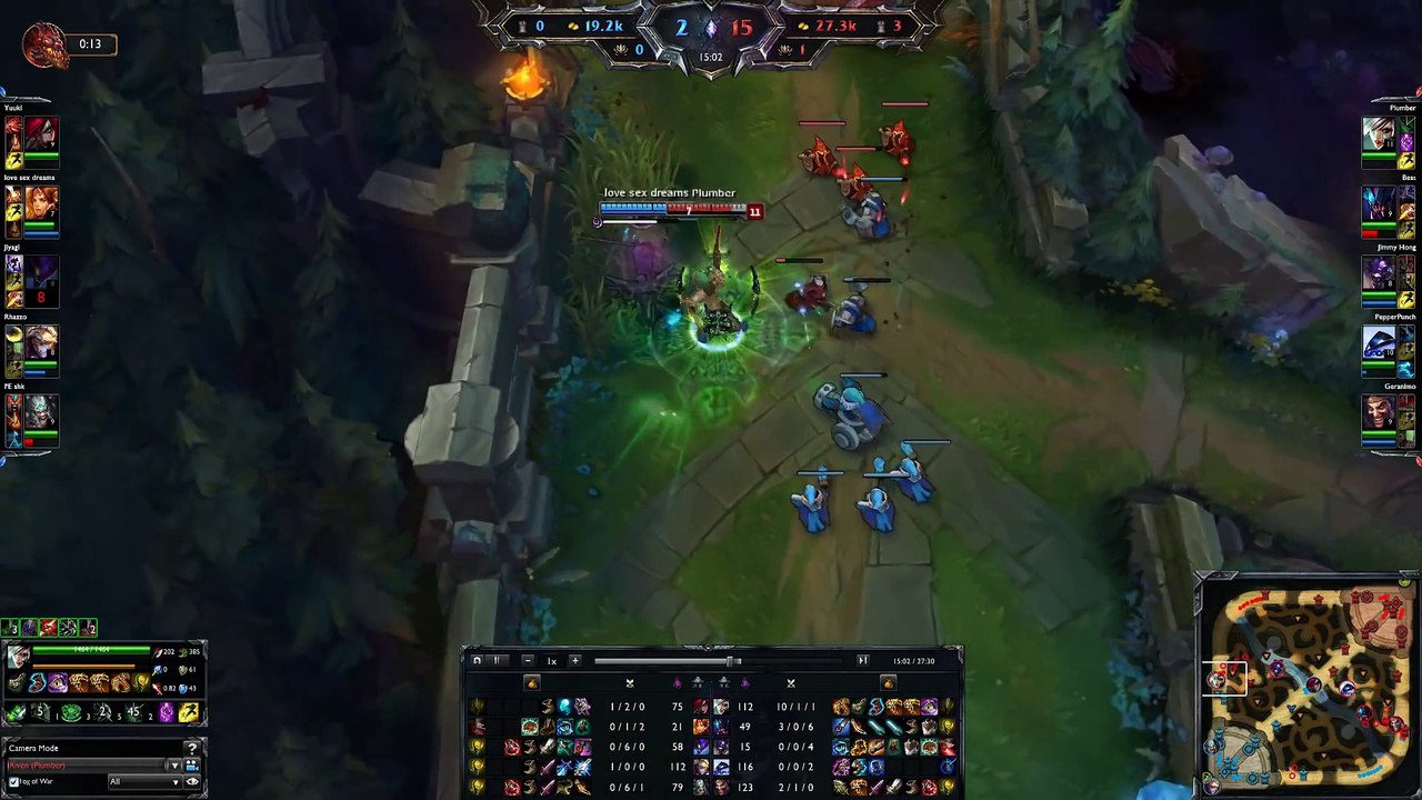 BoxBox - Riven vs Tryndamere - Top - Highlights (Jun 03, 2015)