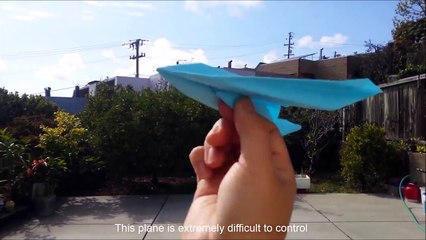 How to Make a Paper Airplane - FASTEST paper Plane Ever | X-Speeder ( Tri Dang )