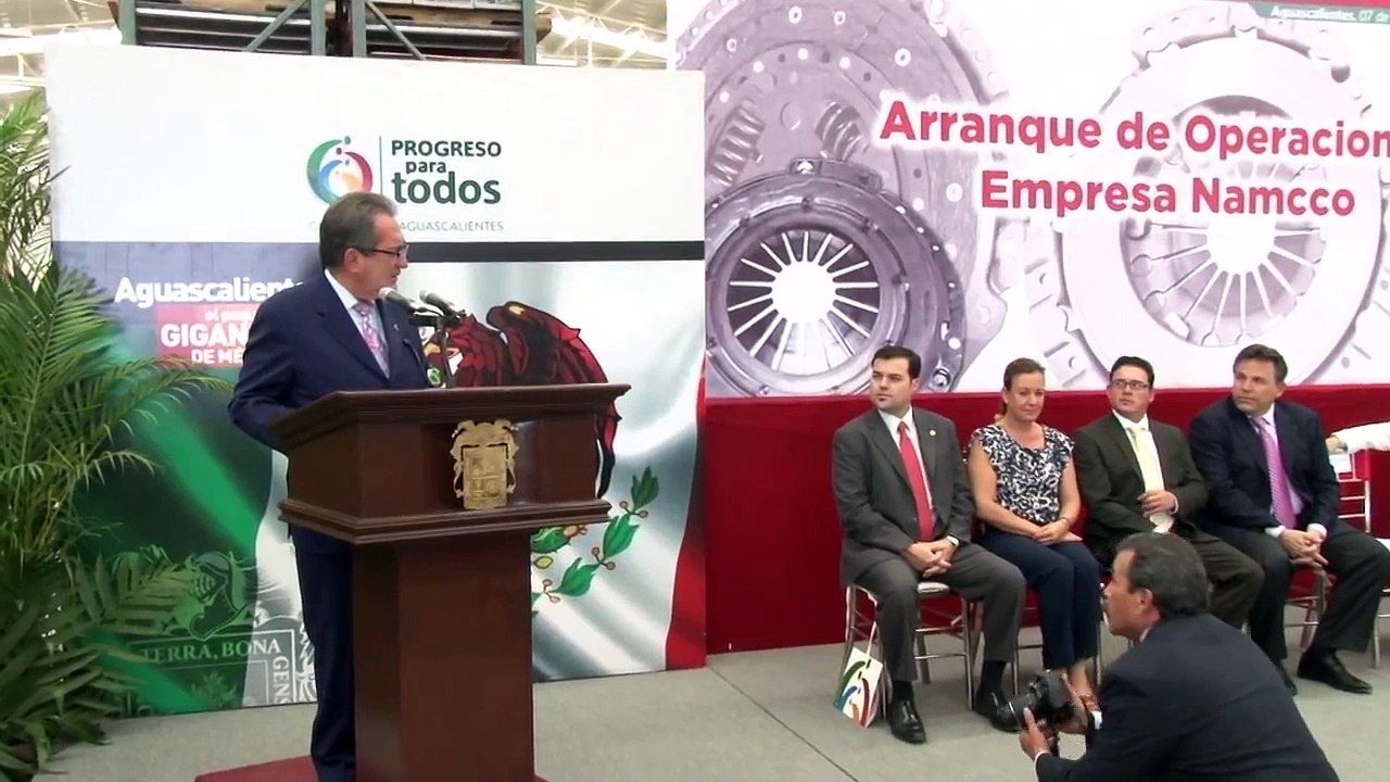 Inauguración de la empresa NAMCCO