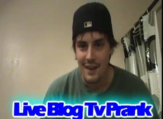 John Pranks Nikki Live on BlogTv!