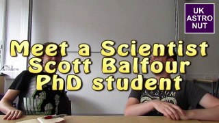 Meet a Scientist - Scott (PhD)
