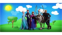 Disney Frozen Elsa Finger Family Disney Frozen Cartoon animation Nursery Rhymes