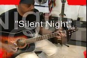 Silent Night How To Play On Guitar Chord Melody with 3 Chords EricBlackmonMusic Christmas
