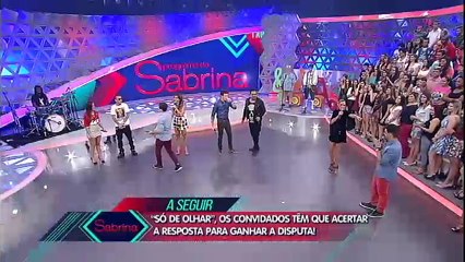 Anitta no quadro 'Só de Olhar' (Programa da Sabrina)