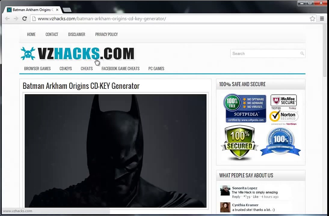 Batman Arkham Asylum Serial Key Free