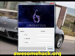 Resident Evil 6 Steam Keygen Generator