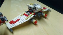 Lego Starwars 6212 X-wing Fighter Speedbuilding