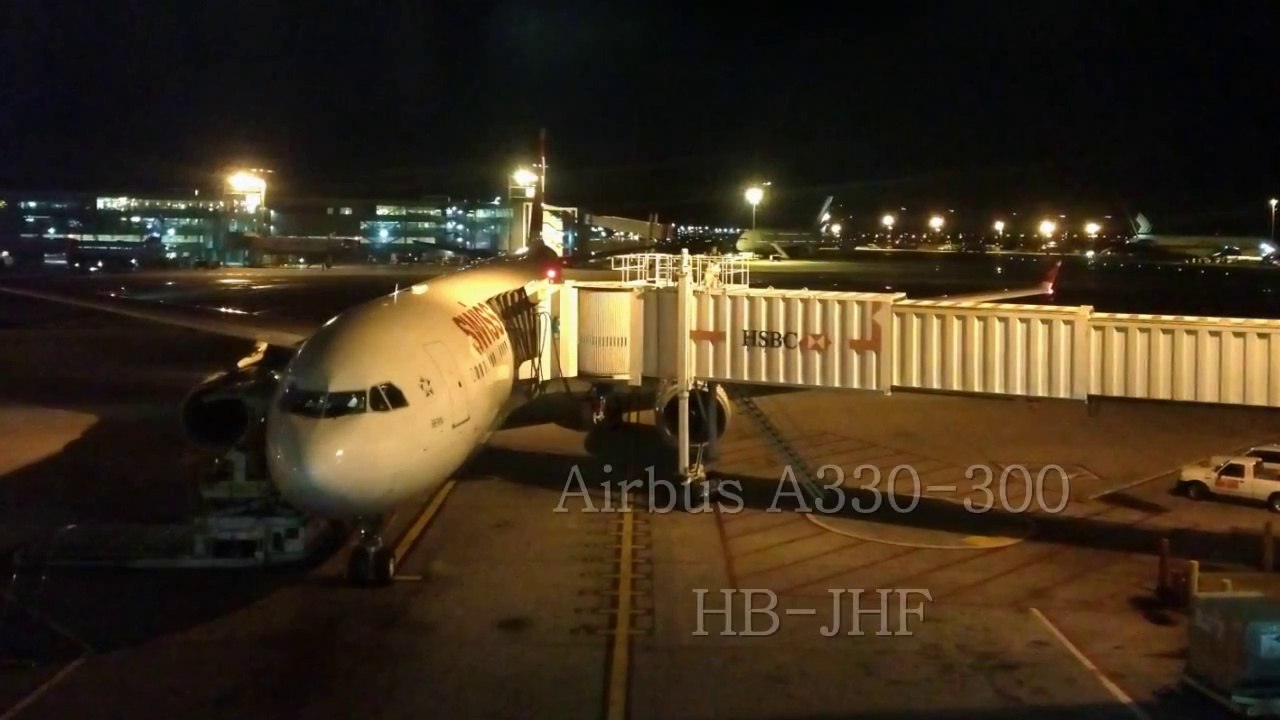 swiss airbus a330-300 new york JFK zurich