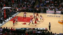 Derrick Rose Hammer Jam vs New York Knicks (HD)