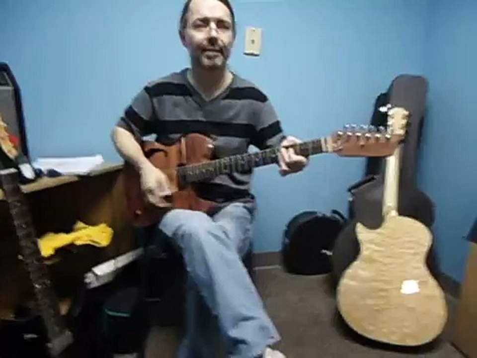 Cedar Guitar