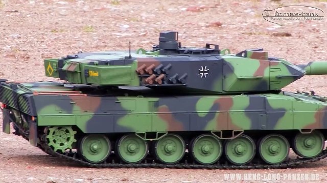 RC Battle Tank Leopard 2 A6 Bundeswehr Panzer Heng Long 1:16 licmas-tank