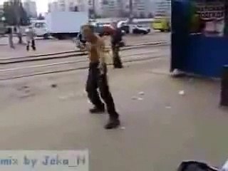 Pijany rosyjski ninja [Menele.Tv]