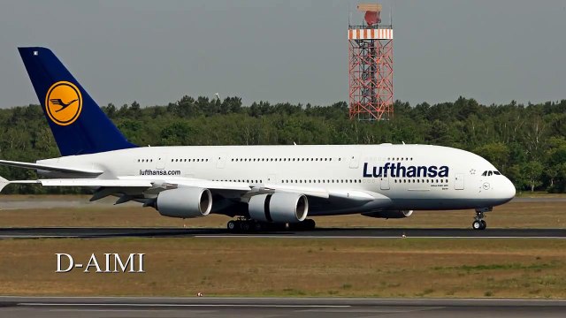 airbus a380 [D-AIMI] lufthansa berlin tegel airport TXL