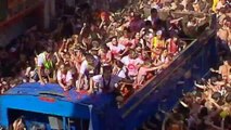 Fiesta time at Spain's La Tomatina tomato throwing festival