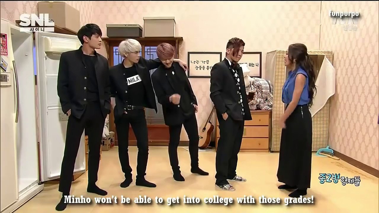 [ENG] 150530 SHINee SNL Korea - [The ill brothers] part 2