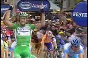 Armstrong, Merckx, Boonen, Cycling Sprints, Crashes