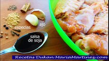 Alitas de Pollo Crujientes (dieta Dukan, Ataque) / Dukan Roasted Chicken Wings