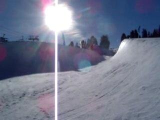 Le Half Pipe de la plagne