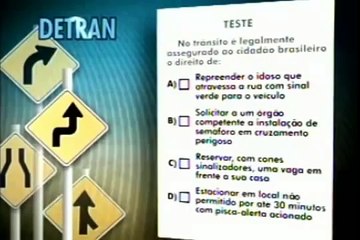 JORNAL HOJE  na Prova do Detran 22/07/2011