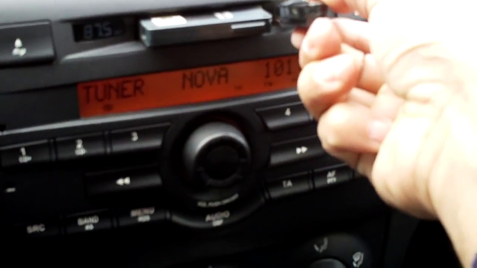 MP3 player in Fiat Stilo Visteon radio tape - video Dailymotion
