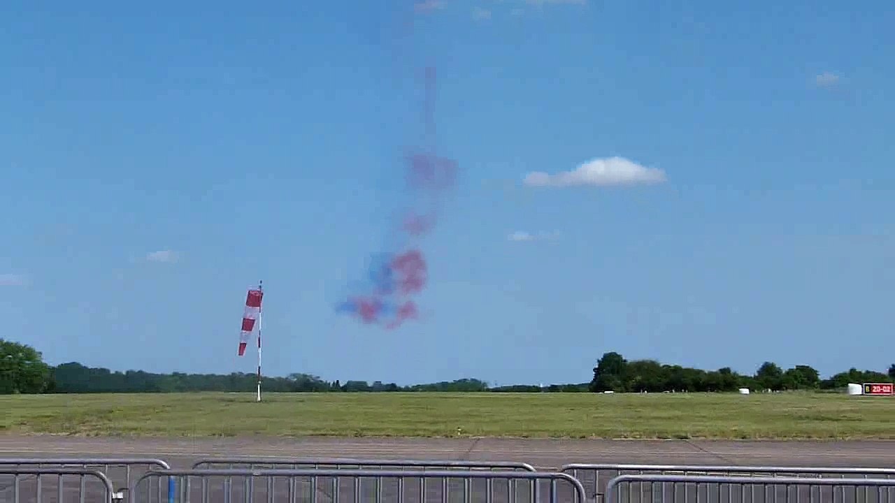 La Patrouille de France à Tours le 6 juin 2015