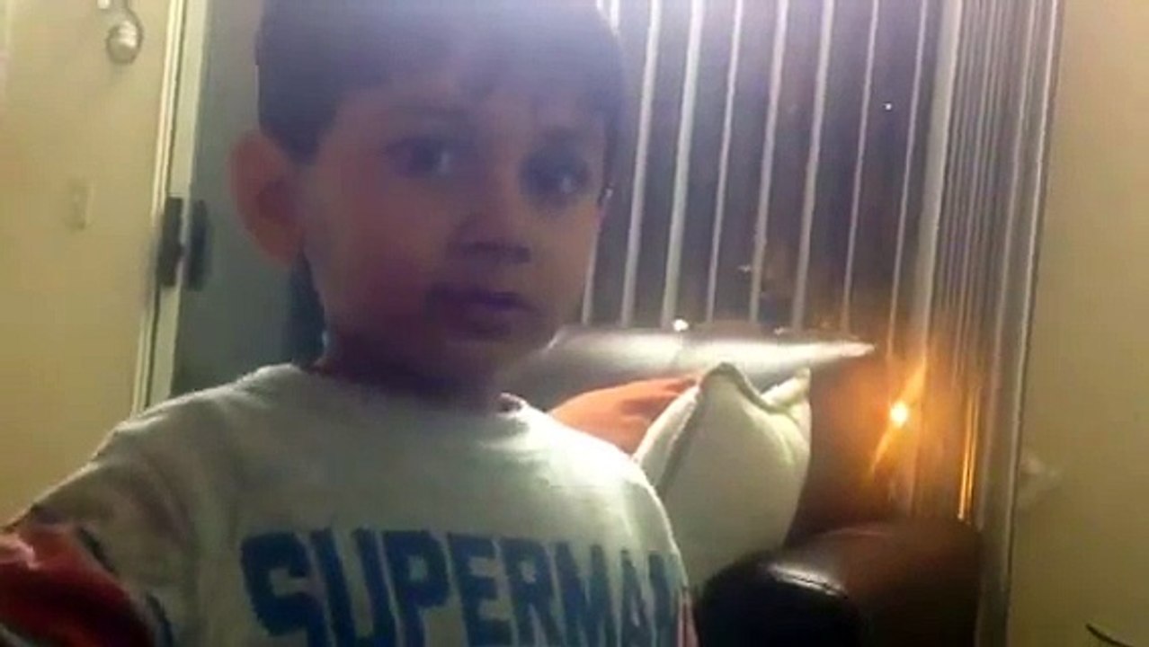 Funny kid fight