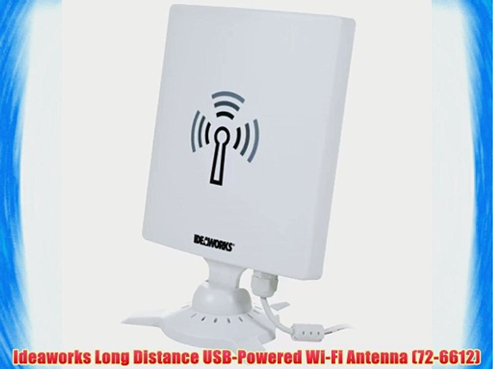 Ideaworks Long Distance USB-Powered Wi-Fi Antenna (72-6612)