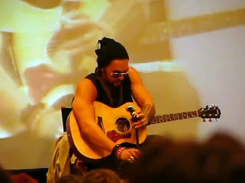 Jason Momoa Playing Guitar at SG Con video Dailymotion