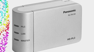 Panasonic BL-PA100KTA Ethernet Adaptor Starter Pack Includes two HD-PLC (High Definition Power