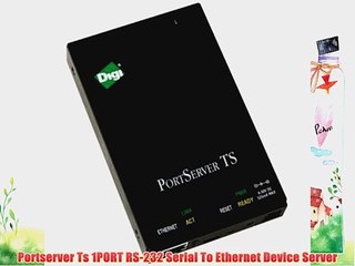 Portserver Ts 1PORT RS-232 Serial To Ethernet Device Server