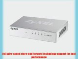 ZyXEL GS105B 5 Port Gigabit Ethernet Switch with Metal Housing
