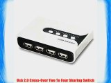 Usb 2.0 Cross-Over Two To Four Sharing Switch