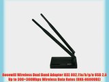 Rosewill Wireless Dual Band Adapter IEEE 802.11a/b/g/n USB 2.0 Up to 300 300Mbps Wireless Data