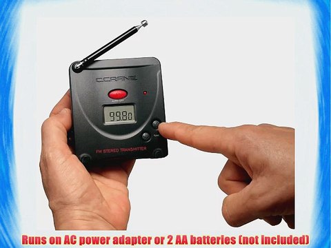 C. Crane FMT Digital FM Transmitter with AC Adapter