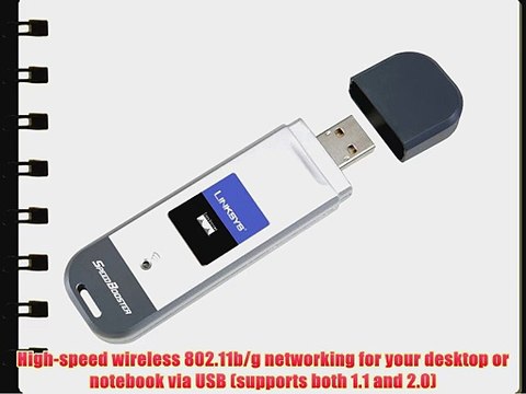 Cisco-Linksys WUSB54GSC Compact Wireless-G USB Network Adapter with SpeedBooster