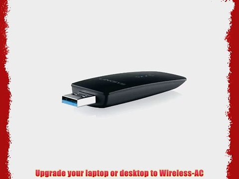 Linksys Dual-Band AC1200 Wireless USB 3.0 Adapter (WUSB6300)