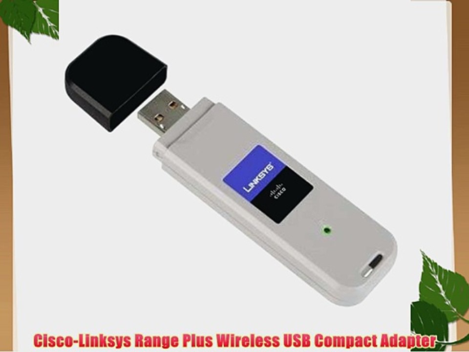 Cisco-Linksys Range Plus Wireless USB Compact Adapter