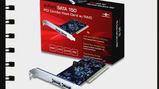 Vantec 4-Port SATA 150 PCI Combo Host Card with RAID (UGT-ST320R)